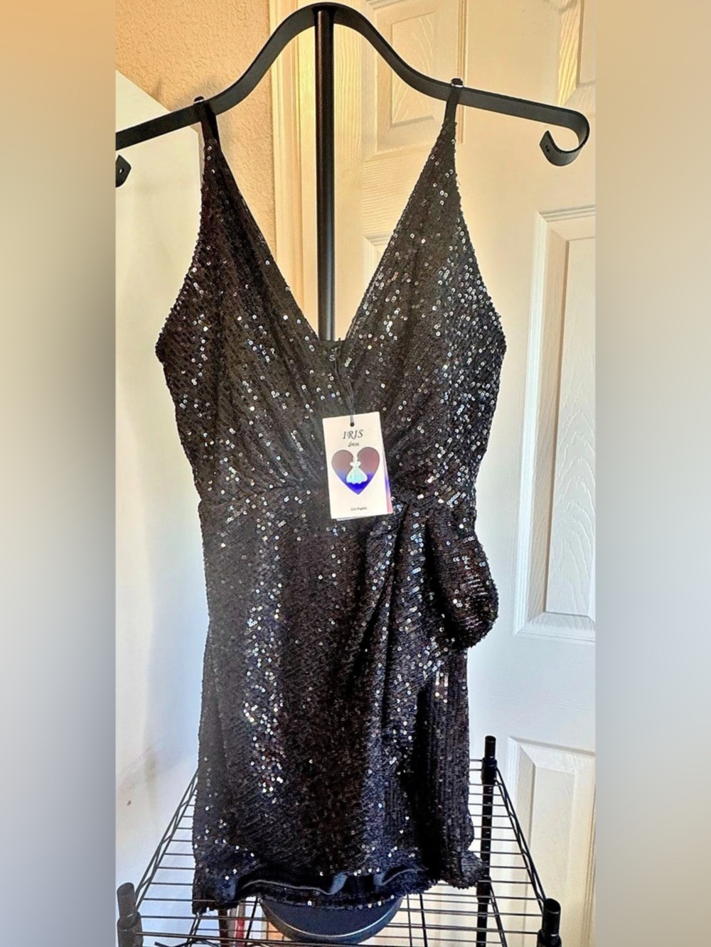 Mini Dress in Black Size Small NWT